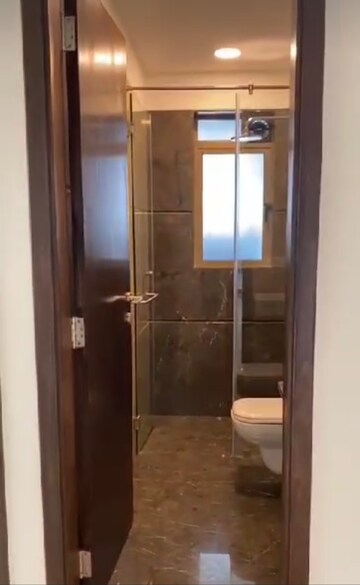 Bathroom in 3 BHK Apartment at Supreme Evana, Bandra West – for Rent