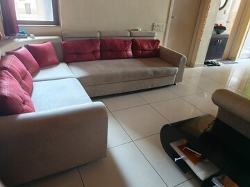 Living Room in 2 BHK Apartment at Rajyash Reevanta, Vasna – for Rent