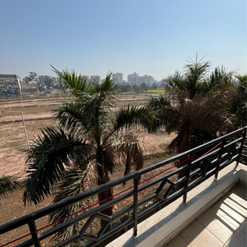 Balcony in 2 BHK Apartment at Dhakoli Village – for Sale