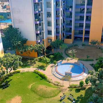 2 BHK Apartment – Exterior View View at Dhakoli Village - for Sale