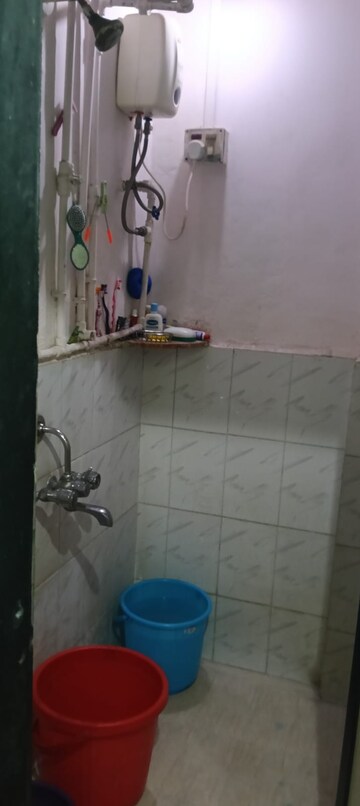Bathroom in 1 BHK Apartment at Mahape – for Rent