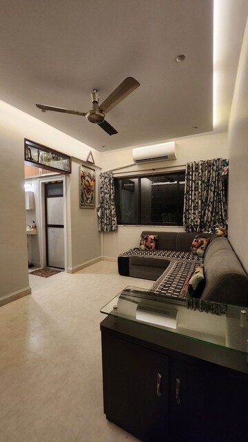 Living Room in 3 BHK Apartment at Oberoi Maxima, Andheri East – for Rent
