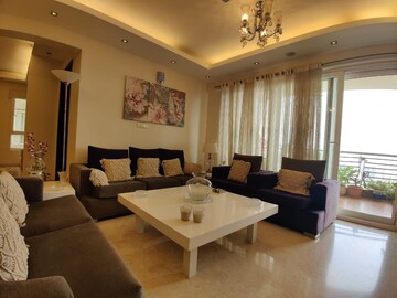 Living Room in 3.5 BHK Apartment at Nyati Wind Chimes, Undri – for Rent