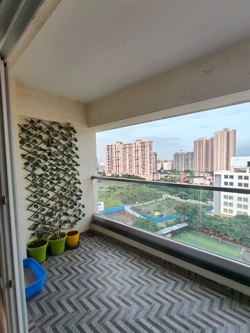 Balcony in 3 BHK Apartment at VTP CELESTA, Mohammadwadi – for Rent