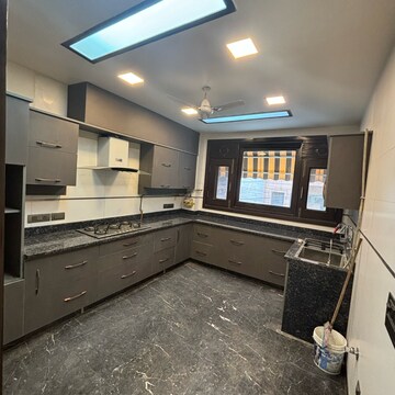 Kitchen in 4 BHK Builder Floor at Green Park Extension – for Sale