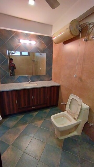 Bathroom in 3 BHK Apartment at Panchsheel Vihar – for Sale