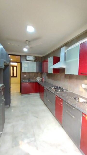 Kitchen in 3 BHK Apartment at Panchsheel Vihar – for Sale