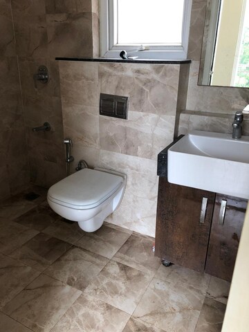 Bathroom in 3 BHK Builder Floor at BPTP Astaire Gardens, Sector 70a – for Rent