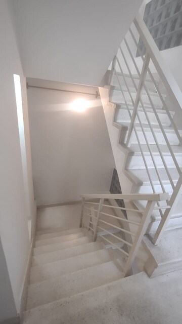 Staircase in 3 BHK Apartment at Chittaranjan Park – for Sale