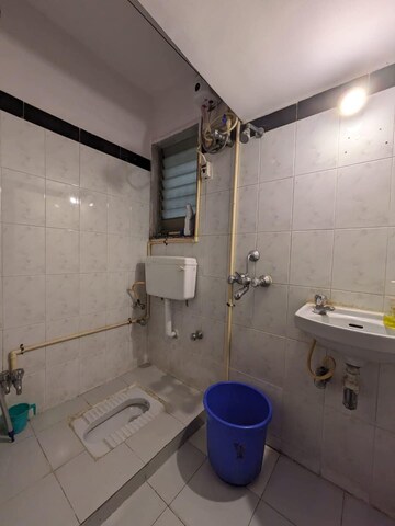 Bathroom in 1 BHK Apartment at Shivkala CHS, Vasai East – for Sale