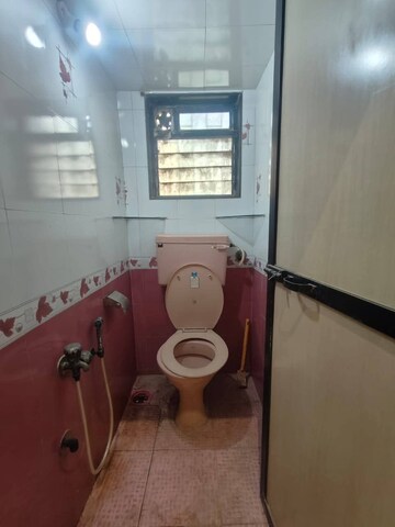 Bathroom in 1 BHK Apartment at Krishna Dham Housing Society, Vasai East – for Sale