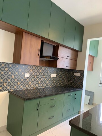 Kitchen in 3 BHK Apartment at Puravankara Purva Zenium, Hosahalli – for Rent