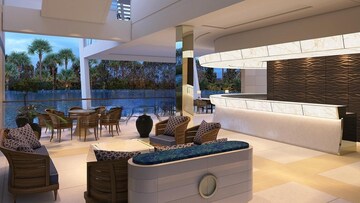 Team Area in 4 BHK Apartment at Indiabulls Blu, Worli – for Rent