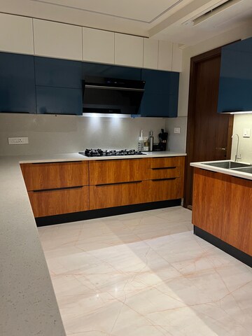 Kitchen in 3 BHK Apartment at Jayabheri The Summit, Narsingi – for Rent