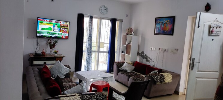 Living Room, puri-vip-floors 4 Bedroom 300 Sq.Yd. Builder Floor In Sector 81 Faridabad 8189495