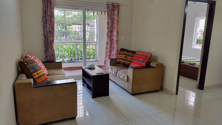 Living Room, sumadhura-eden-garden 2 Bedroom 1105 Sq.Ft. Apartment In Whitefield Bangalore 8189546