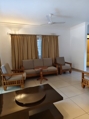 Living Room in 3 BHK Apartment at Cambridge Layout – for Rent