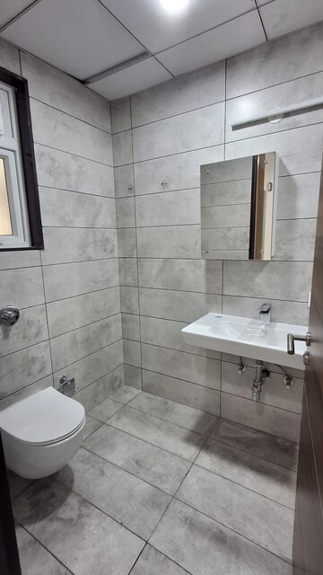 Bathroom in 3 BHK Apartment at Jayabheri The Summit, Narsingi – for Rent