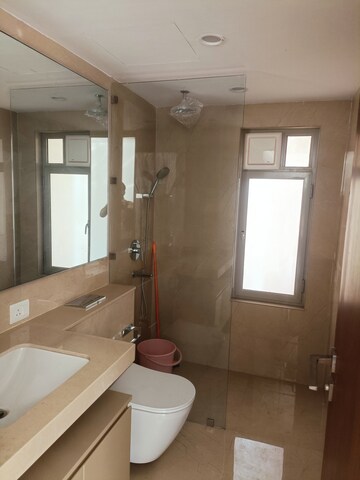 Bathroom in 3 BHK Apartment at Hiranandani Lake Enclave, Ghodbunder Road – for Sale
