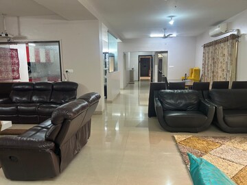 Living Room in 4 BHK Apartment at Vascon Willows, Baner – for Rent
