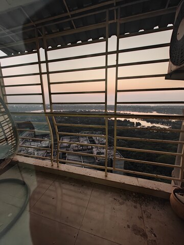 Staircase in 3 BHK Apartment at Tulsi Sagar, Nerul – for Rent