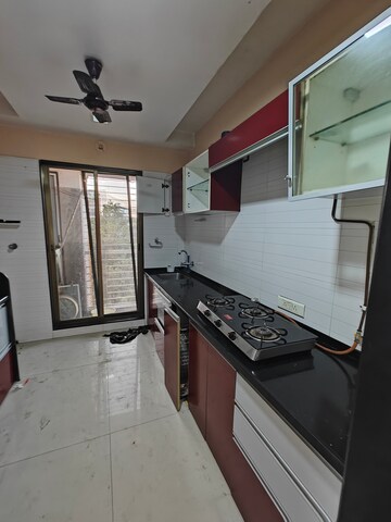 Kitchen in 3 BHK Apartment at Beverly Park, Nerul – for Sale