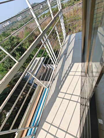 Balcony in 3 BHK Apartment at Reliable Balaji Heights, Nerul – for Rent