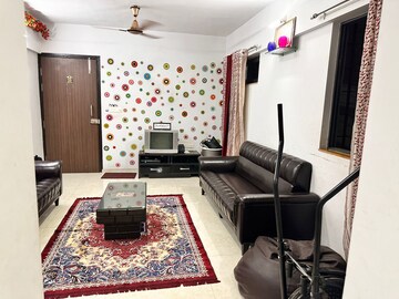 Living Room in 1 BHK Apartment at Lodha Palava City Lakeshore Greens, Dombivli East – for Rent