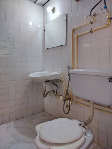 Bathroom in 2 BHK Apartment at Sarita Vihar – for Rent