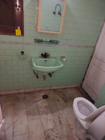 Bathroom in 3 BHK Apartment at Sarita Vihar – for Sale