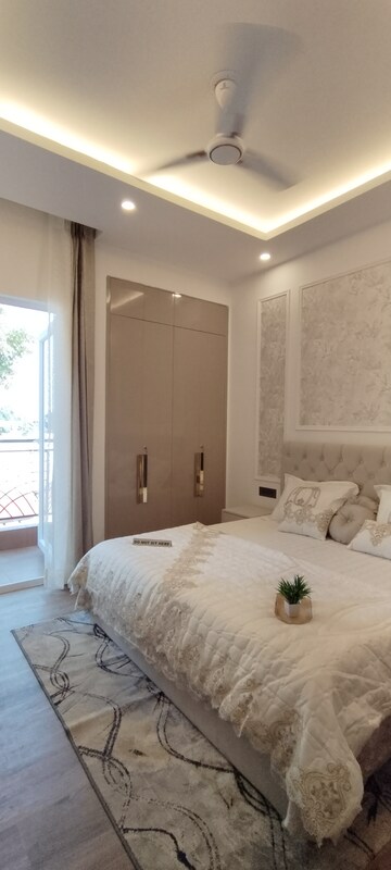 Bedroom in 3 BHK Builder Floor at Kohli One Malibu Town, Sector 47 – for Rent