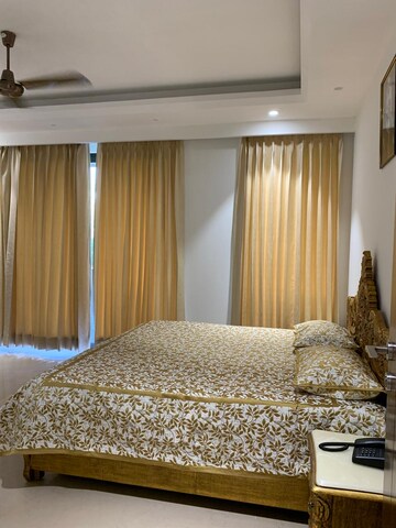 Bedroom in 4 BHK Builder Floor at Panchsheel Enclave – for Rent