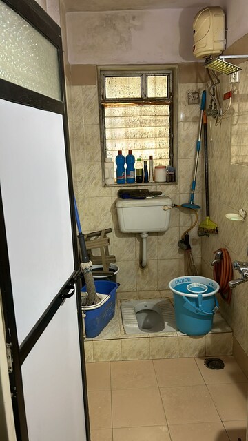 Bathroom in 1 BHK Apartment at Sai Baba Complex Goregaon, Goregaon East – for Rent