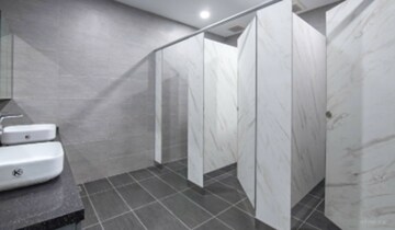 Bathroom in  Office Space at Sahar Plaza, Andheri East – for Rent
