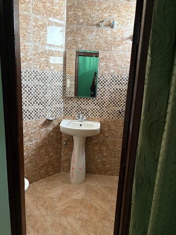 Bathroom in 2 BHK Builder Floor at Peer Mucchalla – for Rent