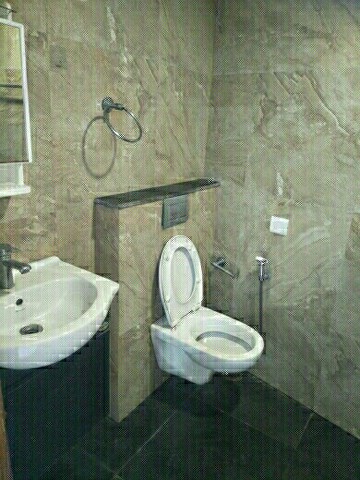 Bathroom in 1 RK Apartment at Supertech North Eye, Sector 74 – for Rent