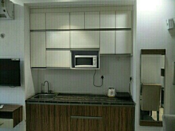 Kitchen in 1 RK Apartment at Supertech North Eye, Sector 74 – for Rent