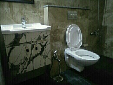 Bathroom in 1 RK Apartment at Supertech North Eye, Sector 74 – for Rent