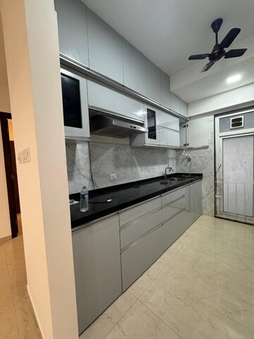 Kitchen in 2 BHK Apartment at Ruparel Ariana, Parel – for Rent