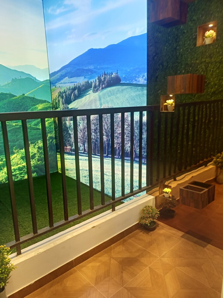 Balcony, squarefeet-green-square 2 Bedroom 528 Sq.Ft. Apartment In Parkwoods Thane 8190304