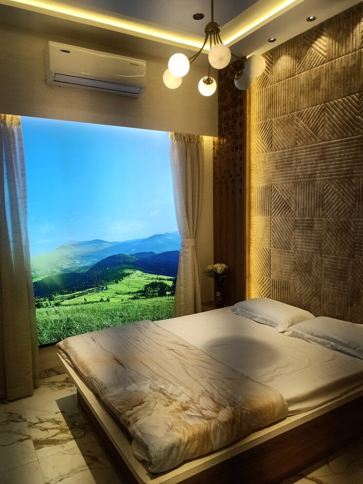 Bedroom, squarefeet-green-square 2 Bedroom 528 Sq.Ft. Apartment In Parkwoods Thane 8190304