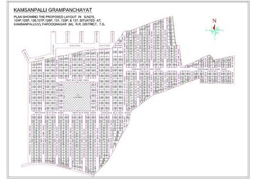 Bathroom in  Plot at Kamsanpalle – for Sale