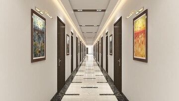 Building Lobby in Studio Apartment at Uniwest Hub, Sector 22d Yamuna Expressway – for Sale