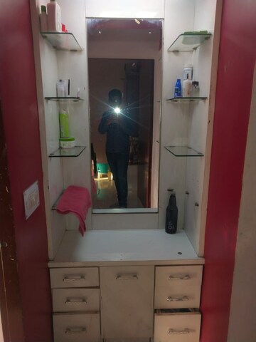 Bathroom in 1 BHK Apartment at Vishaldeep Residency, Chandan Nagar – for Rent