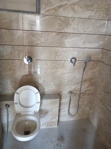 Bathroom in 3 BHK Apartment at Kudasan – for Rent