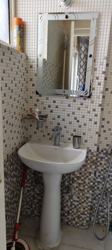 Bathroom in 3 BHK Apartment at Mehak Jeevan, Raj Nagar Extension – for Sale