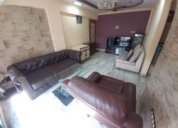 Living Room in 1 BHK Apartment at Rachna Garden, Mulund West – for Rent