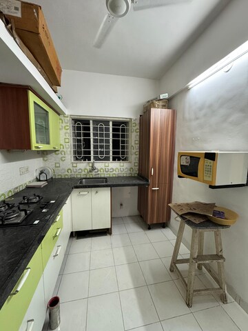 Kitchen in 1 BHK Apartment at Mantri Aangan, Koregaon Park – for Rent