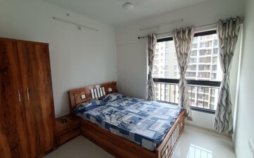 Bedroom in 2 BHK Apartment at Shapoorji Pallonji Sensorium, Hinjewadi – for Rent