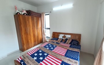 Bedroom in 2 BHK Apartment at Shapoorji Pallonji Sensorium, Hinjewadi – for Rent